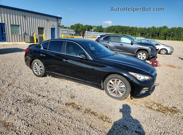 JN1EV7AP1HM738733 2017 INFINITI Q50 Black Առջևի աջ