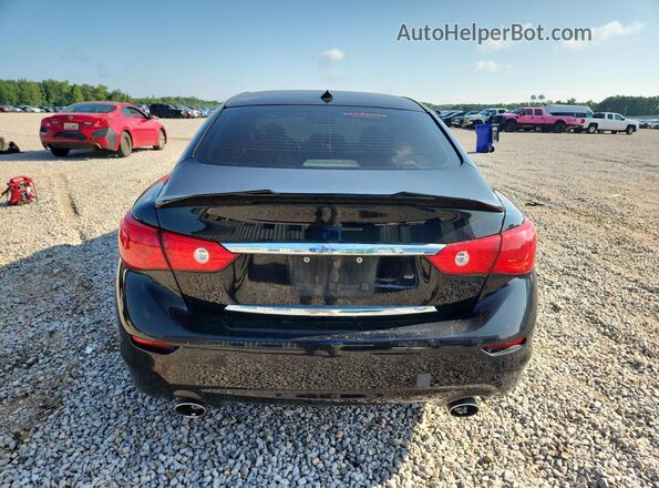 JN1EV7AP1HM738733 2017 INFINITI Q50 Black Հետևի տեսք