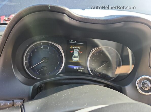 JN1EV7AP1HM738733 2017 INFINITI Q50 Black Սարքավորումների վահանակի տեսք