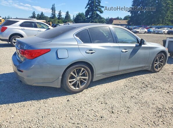 JN1EV7AP1HM741387 2017 INFINITI Q50 Серый Задняя правая четверть