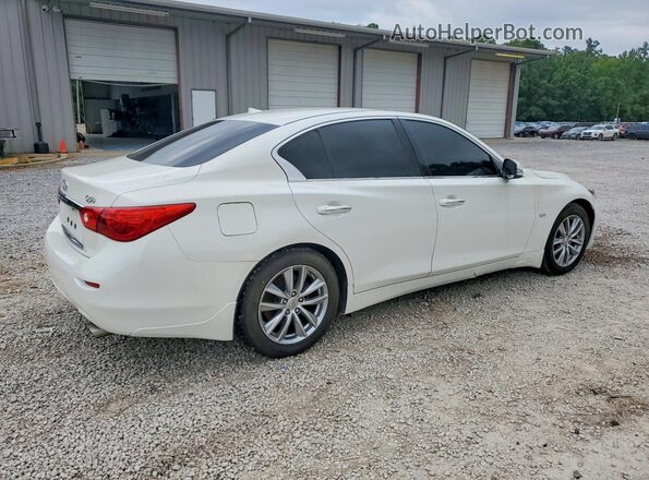 JN1EV7AP1HM741440 2017 INFINITI Q50 White Հետևի աջ