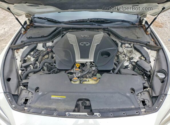 JN1EV7AP1HM741440 2017 INFINITI Q50 White Սալոնի հետևի տեսք
