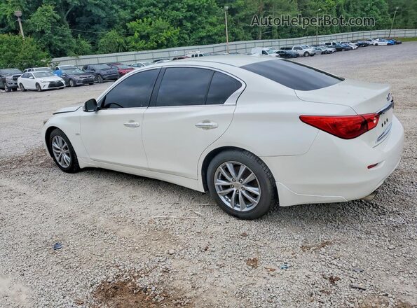JN1EV7AP1HM741440 2017 INFINITI Q50 White Հետևի ձախ