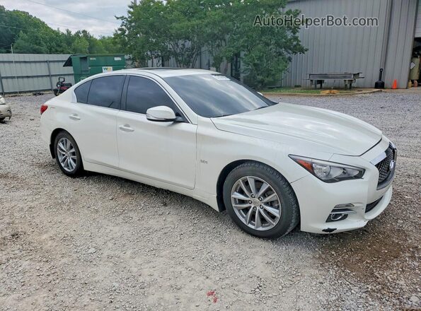 JN1EV7AP1HM741440 2017 INFINITI Q50 White Առջևի աջ
