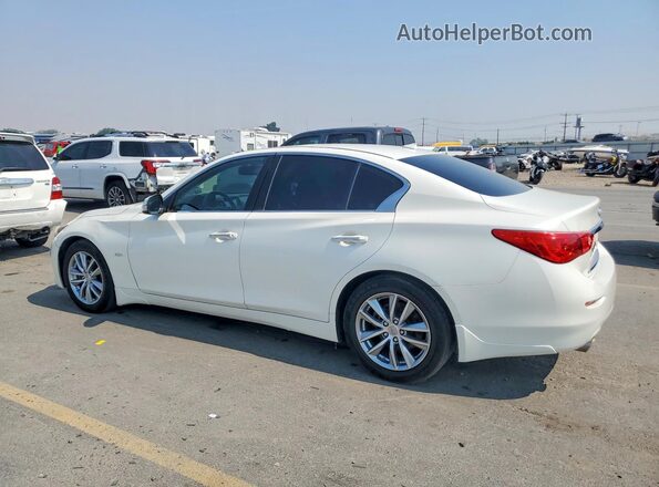 JN1EV7AP1HM743320 2017 INFINITI Q50 White Tył lewy
