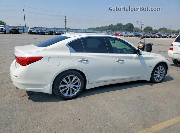 JN1EV7AP1HM743320 2017 INFINITI Q50 White Tył prawy