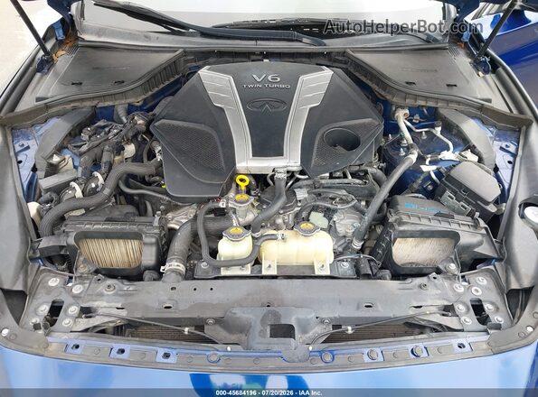 JN1EV7AP1JM357728 2018 INFINITI Q50 Blue უკანა ხედი