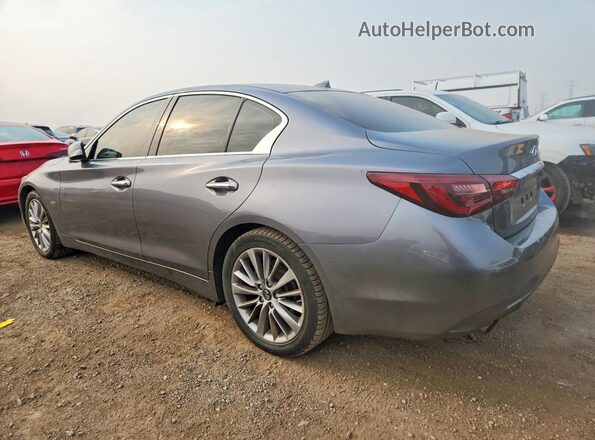 JN1EV7AP1JM361861 2018 INFINITI Q50 Gray Задня ліва чверть