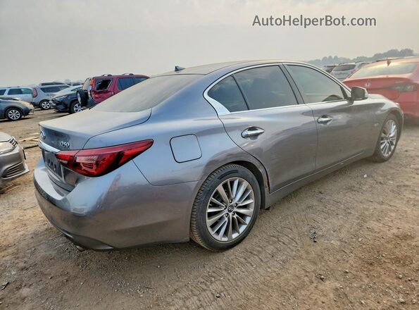 JN1EV7AP1JM361861 2018 INFINITI Q50 Gray Задня права чверть