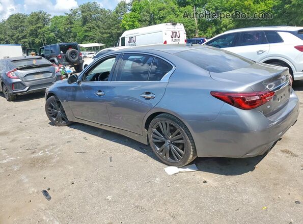 JN1EV7AP1JM366428 2018 INFINITI Q50 Silver Rear left