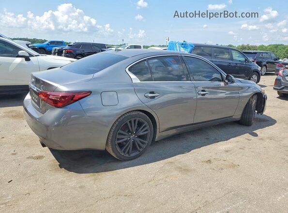 JN1EV7AP1JM366428 2018 INFINITI Q50 Silver Rear right
