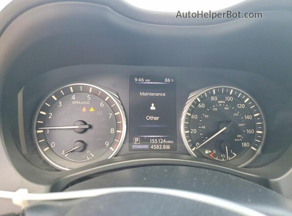 JN1EV7AP1JM590704 2018 INFINITI Q50 Blue Սարքավորումների վահանակի տեսք