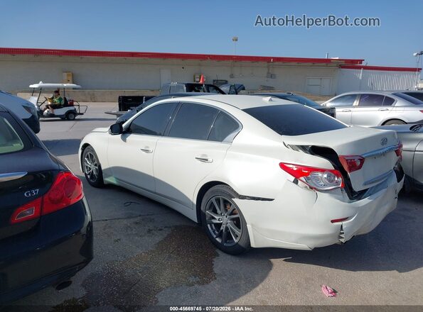 JN1EV7AP2HM744265 2017 INFINITI Q50 Белый Задняя левая четверть