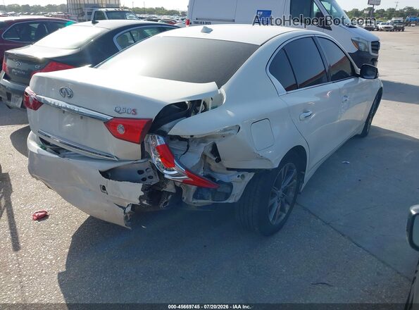 JN1EV7AP2HM744265 2017 INFINITI Q50 Белый Задняя правая четверть