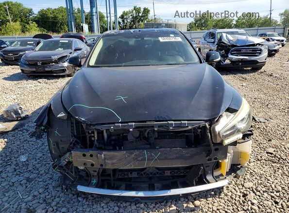 JN1EV7AP2JM357012 2018 INFINITI Q50 Black Դիմացի տեսք