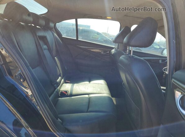 JN1EV7AP2JM357012 2018 INFINITI Q50 Black Հետևի նստատեղերի տեսք