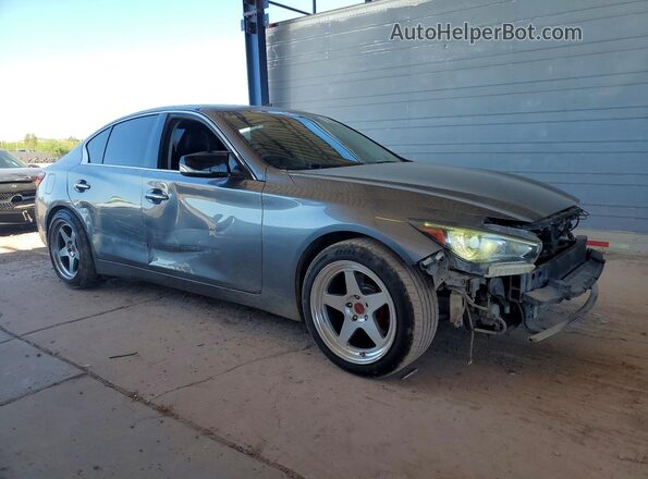 JN1EV7AP2JM361688 2018 INFINITI Q50 Gray წინა მარჯვენა