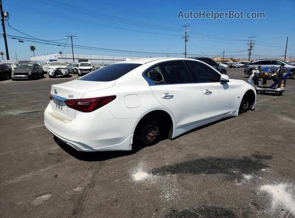 JN1EV7AP2JM362758 2018 INFINITI Q50 White Հետևի աջ