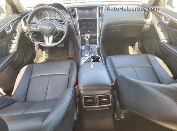JN1EV7AP2JM364350 2018 INFINITI Q50 Blue Вид панелі приладів