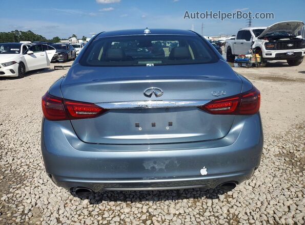 JN1EV7AP2JM364350 2018 INFINITI Q50 Blue Вид ззаду