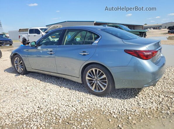 JN1EV7AP2JM364350 2018 INFINITI Q50 Blue Задня ліва чверть