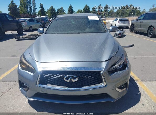 JN1EV7AP2JM367068 2018 INFINITI Q50 Light Blue Սալոնի հետևի տեսք