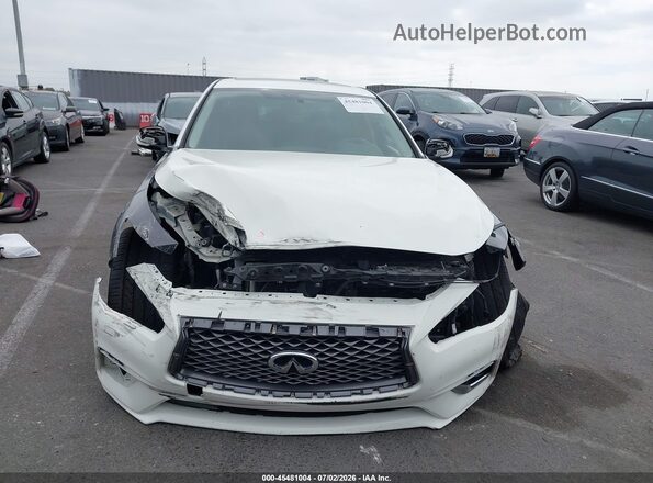 JN1EV7AP2KM511512 2019 INFINITI Q50 Белый Вид задней части салона