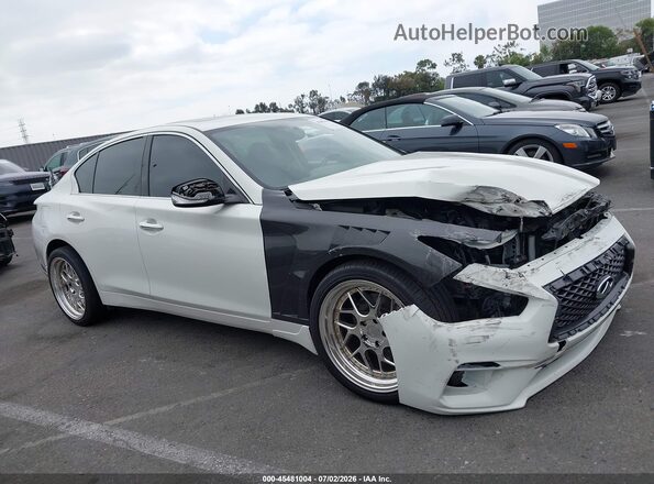 JN1EV7AP2KM511512 2019 INFINITI Q50 Белый Панорамный вид салона 360°