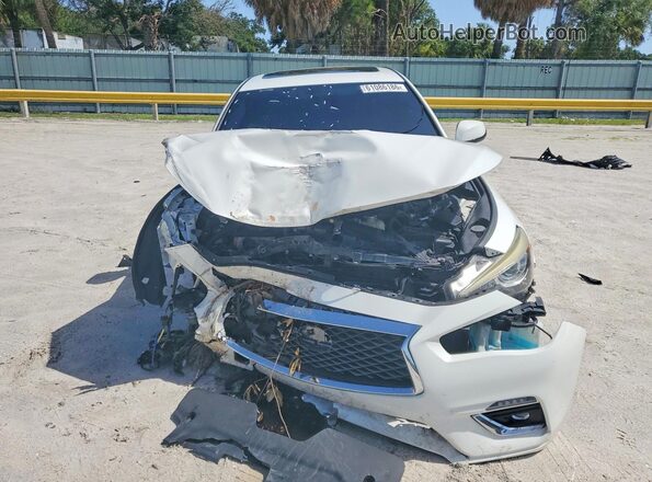 JN1EV7AP2KM512031 2019 INFINITI Q50 Белый Вид спереди