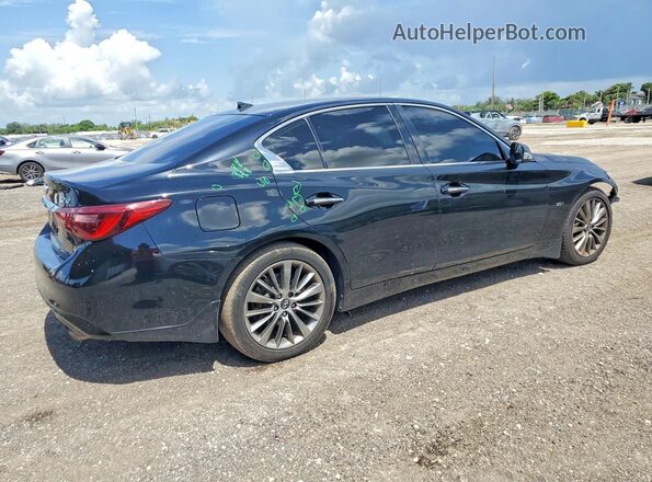 JN1EV7AP2KM514538 2019 INFINITI Q50 Black Tył prawy