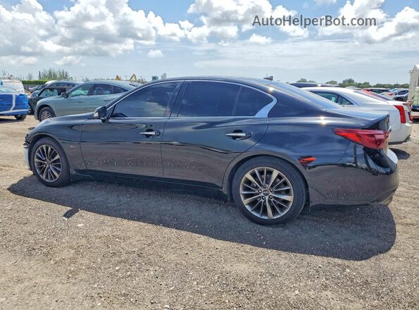 JN1EV7AP2KM514538 2019 INFINITI Q50 Black Tył lewy