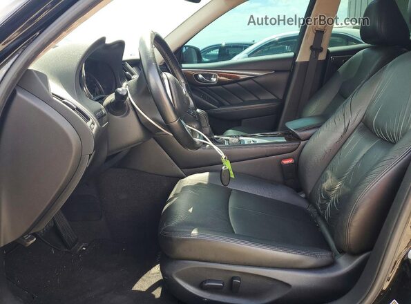 JN1EV7AP2KM514538 2019 INFINITI Q50 Black Widok wnętrza z przodu