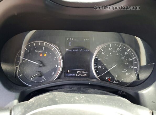 JN1EV7AP2KM514538 2019 INFINITI Q50 Black Widok zestawu wskaźników