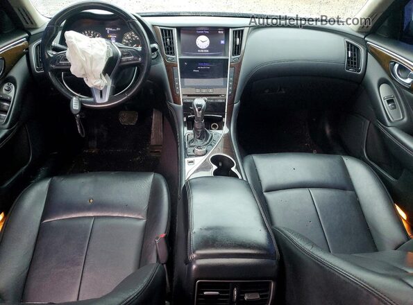 JN1EV7AP2KM514619 2019 INFINITI Q50 Gray Vista del salpicadero