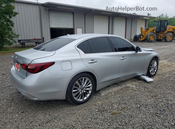 JN1EV7AP2KM514619 2019 INFINITI Q50 Gray Trasero derecho