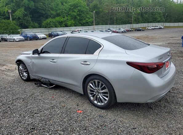 JN1EV7AP2KM514619 2019 INFINITI Q50 Gray Trasero izquierdo
