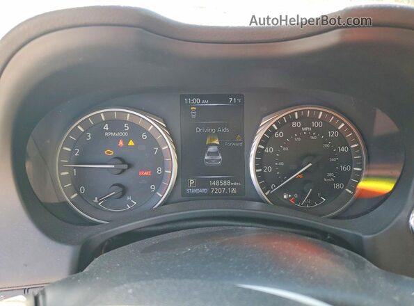 JN1EV7AP2KM517942 2019 INFINITI Q50 Gray Instrument cluster view