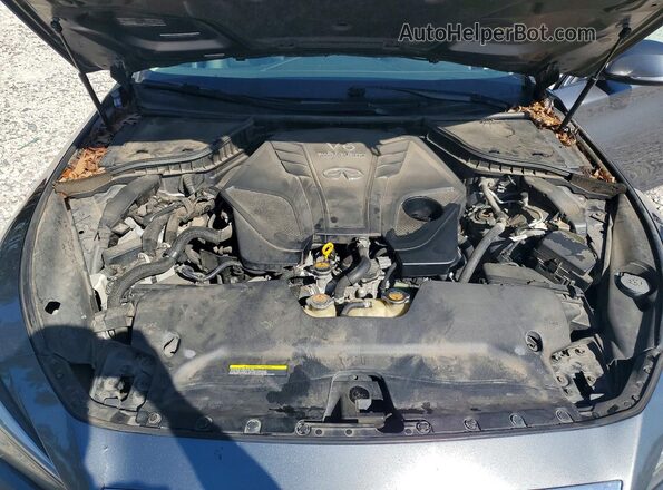 JN1EV7AP2KM517942 2019 INFINITI Q50 Gray Rear interior view