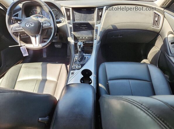 JN1EV7AP2LM200602 2020 INFINITI Q50 Brown Vista del salpicadero
