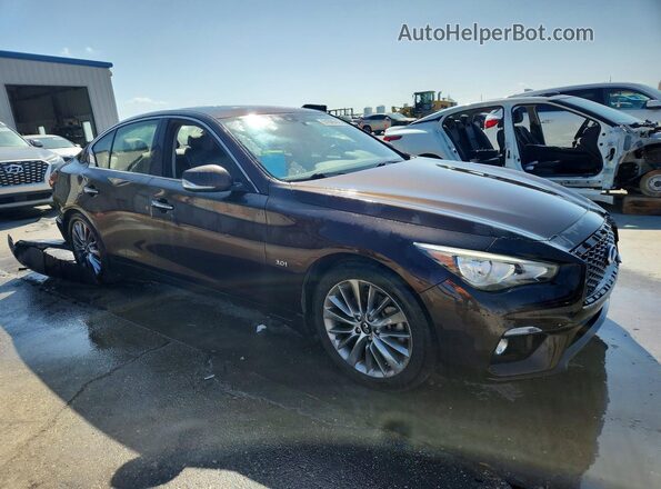 JN1EV7AP2LM200602 2020 INFINITI Q50 Brown Delantero derecho