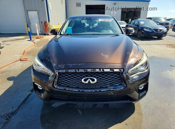 JN1EV7AP2LM200602 2020 INFINITI Q50 Brown Vista frontal