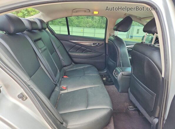 JN1EV7AP2LM207145 2020 INFINITI Q50 Silver Հետևի նստատեղերի տեսք