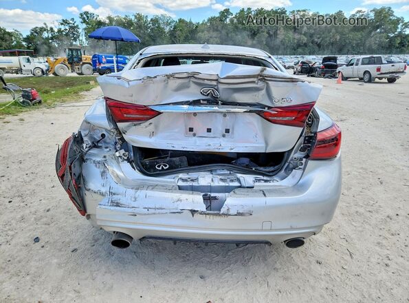 JN1EV7AP2LM207145 2020 INFINITI Q50 Silver Հետևի տեսք