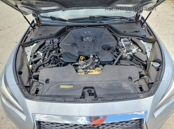 JN1EV7AP2LM207145 2020 INFINITI Q50 Silver Սալոնի հետևի տեսք