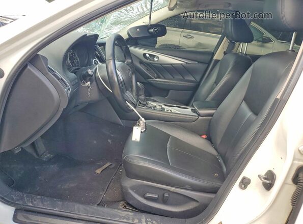 JN1EV7AP2LM207419 2020 INFINITI Q50 White Front interior view