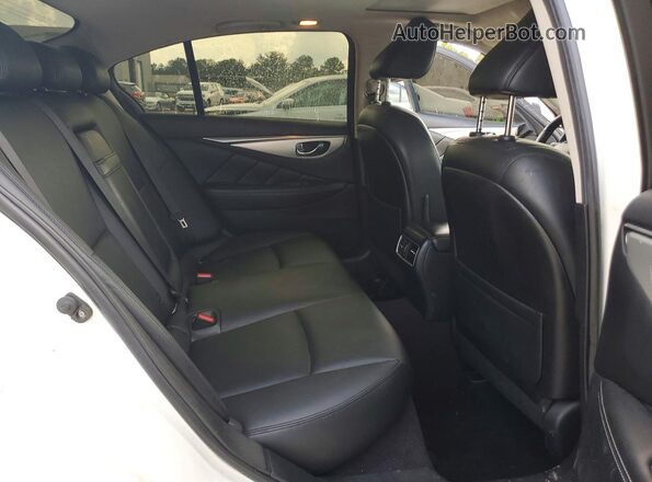 JN1EV7AP2LM207419 2020 INFINITI Q50 White Rear seats view