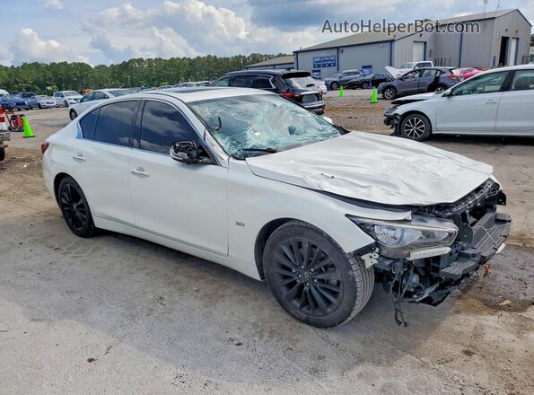 JN1EV7AP2LM207419 2020 INFINITI Q50 White Front right
