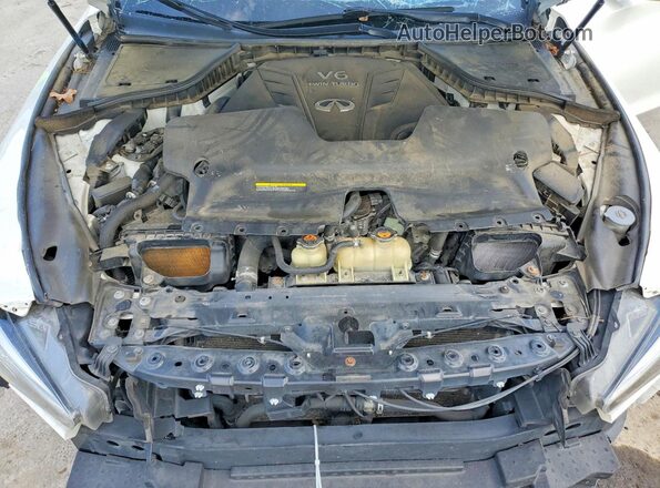 JN1EV7AP2LM207419 2020 INFINITI Q50 White Rear interior view