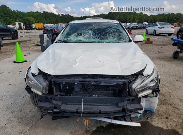 JN1EV7AP2LM207419 2020 INFINITI Q50 White Front view