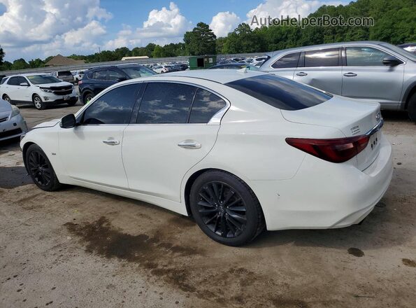 JN1EV7AP2LM207419 2020 INFINITI Q50 White Rear left